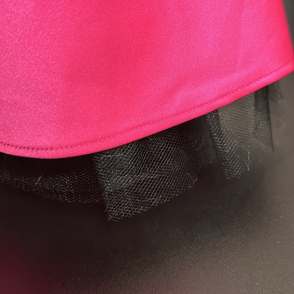 Alfred Angelo Fuchsia/Black Party Dress - Picture 3 of 7